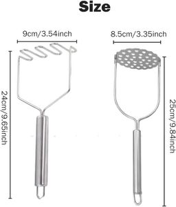 Presse-purée manuelle en acier inoxydable pour la maison – Offre spéciale - Product Image 2