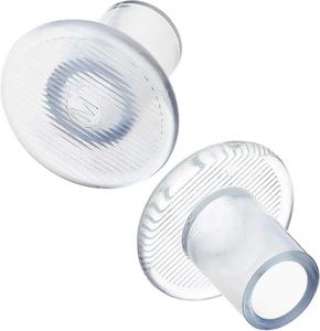 Protège-talons blancs et noirs antidérapants pour chaussures à talons aiguilles, idéaux pour la herbe - Product Image 3