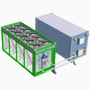 Haute qualité 20 pieds 240 fentes conteneur refroidi par Air condenseur bobine de cuivre ailettes en aluminium refroidisseur sec radiateur électrique industrie - Product Image 4