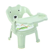 Chaise haute multifonctionnelle pour bébé avec plateau, siège d'apprentissage et dossier, idéale pour la maison – Vente en gros usine