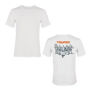 G Truper Workwear per gli uomini 1 unità camicia da lavoro con colletto rotondo bianco - Product Image 1