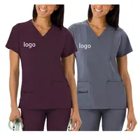 Nieuwe Aankomst Verpleging Scrubs Ziekenhuis Uniformen Vrouw Uniform Medische Uniformes Anti Rimpel