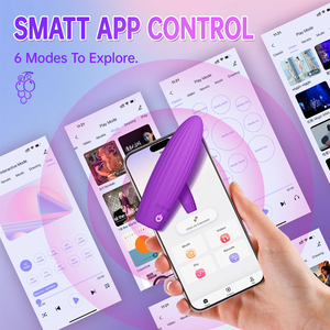 App-gesteuerter Mini 10-Gang USB-Aufladbarer Bullet Vibrator Leistungsstarker G-Punkt Klitoris-Stimulator Tragbares Erwachsenen-Sexspielzeug für Frauen - Product Image 6