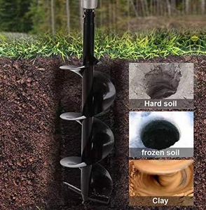 Machines de plantation d'arbres à essence HOTOKA, machines à creuser à 4 temps, perceuse à trous dans le sol, perceuse à <span class=keywords><strong>terre</strong></span> à essence 196cc - Product Image 6