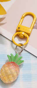 Porte-clés en plastique en forme de fruit mignon, breloque de sac, accessoire cadeau - Product Image 2