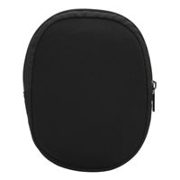 Tas Pelindung Headset Berkualitas Tinggi, Tas Earphone Lembut Anti Air dengan Ritsleting dan Label Merek