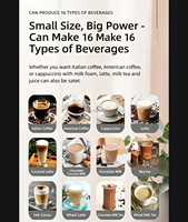Distributeur automatique de café avec paiement intelligent et écran tactile