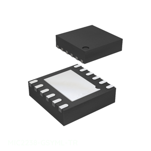Gestion de l'alimentation (PMIC) 12 VFDFN avec contacts apparents, 12 MLF MIC2238-GSYML-TR – Achetez en ligne des composants électroniques d'origine, service complet - Product Image 1