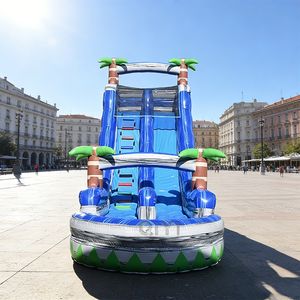 Tobogán Inflable Económico para Fiestas de Verano, Tobogán Acuático Inflable de PVC para Niños y Adultos - Product Image 1