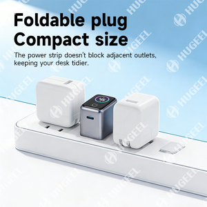 Nuevo <span class=keywords><strong>Cargador</strong></span> Mini GaN <span class=keywords><strong>Original</strong></span> de Tiktok de 45W con Pantalla Inteligente con IA, Adaptador de Viaje para Reino Unido, Enchufe para Teléfono <span class=keywords><strong>Xiaomi</strong></span>, Tableta, Cargadores Tipo C - Product Image 3