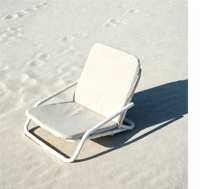 Chaise lune pliable en aluminium légère, confortable, écologique, durable, en tissu premium, pour parc et extérieur