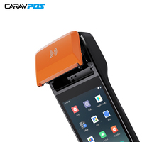 Machine de point de vente Offre Spéciale 5 pouces, 4 cœurs, wi-fi, BT 4.0, Terminal Mobile sans fil, Android Restaurant, imprimante thermique 58mm, systèmes de point de vente