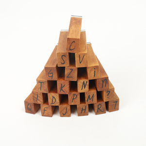 Oferta Especial: Juego de Sellos de <span class=keywords><strong>Goma</strong></span> de Madera con Alfabeto <span class=keywords><strong>EVA</strong></span> OEM al por Mayor para Juguetes Infantiles, Logotipos, Manualidades, Scrapbooking y Uso DIY al por Menor - Product Image 1