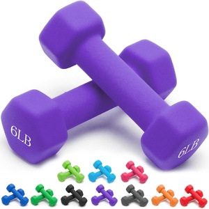 CZFIT Eco-Friendly Fitness Accessories Small Cast Iron Dipping <b>Dumbbell</b> 2 lb 3 lb 4 lb Whole Body Exercise Home - Product Image 6