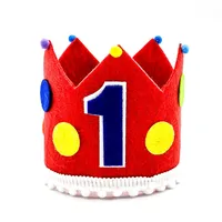 Ensemble de décoration de drapeau de clown pour le premier anniversaire de bébé, pour les fournitures de fête