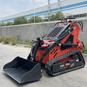 Gratis Verzending Mini Skid Stuur Loader 900Kg 9,9kw Mini Rupsbanden Schrank Loader Emmer Met Bijlagen Breker Sneeuw <span class=keywords><strong>Shovel</strong></span> - Product Image 1