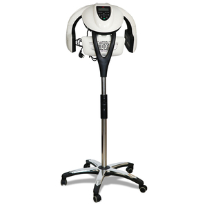 कलाकार हाथ बोनट हेयर ड्रायर समायोज्य पेशेवर हुड ड्रायर खड़े हो जाओ रोलिंग पहियों के साथ आधार सैलून उपकरण - Product Image 1