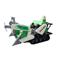Chine Petite moissonneuse-batteuse de récolte de riz 4LZ-1.1 Machine de moissonnage de blé de riz pour mini moissonneuse de riz au Zimbabwe