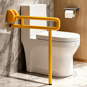Toilet <b>Grab</b> <b>Bars</b> Wall Mounted Stainless Steel Anti Slip 200 Lbs Capacity For Seniors Bathroom Safety Support - Product Image 2