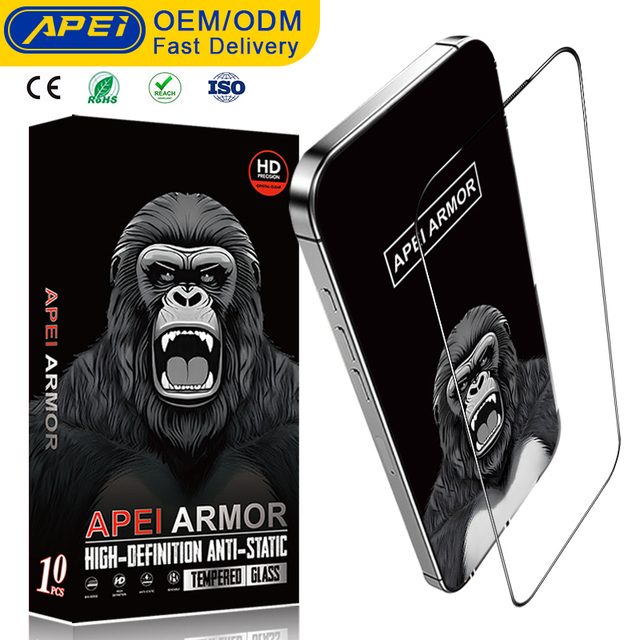 Popular Tempered Screen Protector Anti Fingerprint OG Glass for iPhone 12 13 14 15 16 17 17 Air 17 Pro Max Phone Accessories