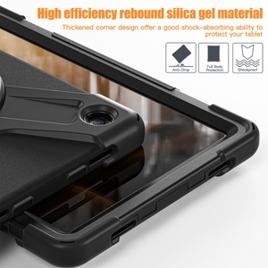 <span class=keywords><strong>Silicone</strong></span> Heavy Duty <span class=keywords><strong>Tablet</strong></span> Bìa trường hợp đối với Samsung Galaxy Tab A9 cộng với trường hợp với gấp chân đế - Product Image 5