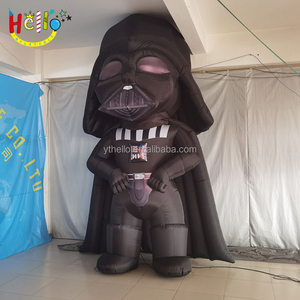 Modèle de personnage de film gonflable personnalisé héros noir gonflable géant guerrier gonflable - Product Image 3