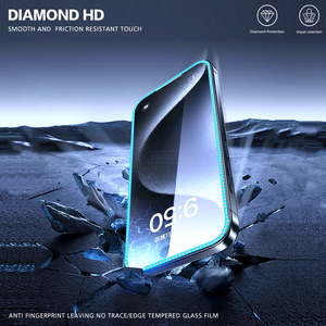 กระจกเทมเปอร์กันฝุ่นกันฝุ่นติดเพชรอุปกรณ์ป้องกันหน้า<span class=keywords><strong>จอ</strong></span>สำหรับ <span class=keywords><strong>iPhone</strong></span> <span class=keywords><strong>11</strong></span> 12 13 14 15 16 17 <span class=keywords><strong>PRO</strong></span> MAX - Product Image 3