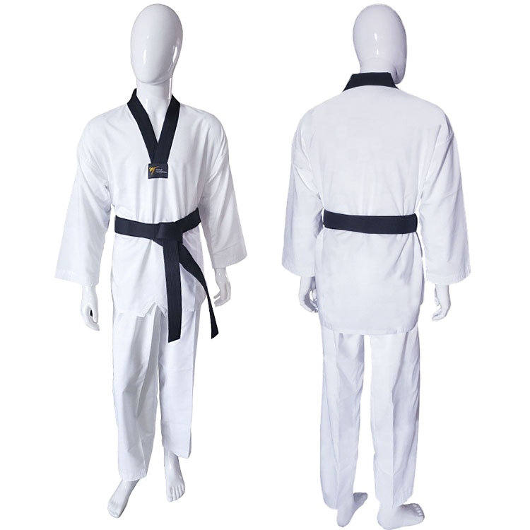 Benutzer definierte wtf zugelassene weiße ultraleichte Kampfkunst Kleid Dobok Uniform Taekwondo Kimono