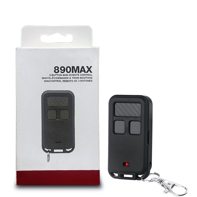 Work With 893MAX 890MAX 953EV 956EV 895MAX 893LM 891LM Garage / Gate Remote Control Security+ 2.0 Garage Door Opener