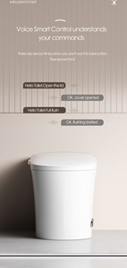 Nouvelle Arrivée - Toilette Intelligente Électronique avec Bidet, Couvercle à Ouverture Automatique, Chasse d'Eau Automatique, Séchage à l'Air Chaud Parfumé, Toilette Intelligente - Product Image 3