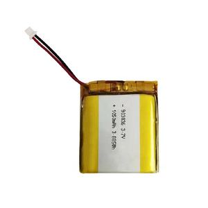 JST konnektörü ile 3.7V 903036 1050mAh lityum polimer lipo şarj edilebilir pil - Product Image 1