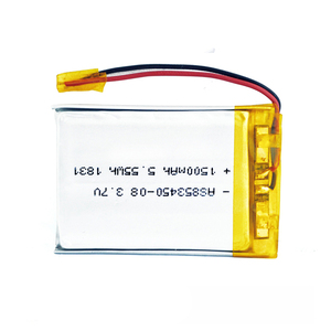 UL1642 KC certificate 853450 <span class=keywords><strong>3</strong></span>.7 V 1500mAh lipo battery pack - Product Image 2