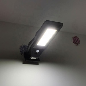 Lámparas al aire libre de la calle poste de luz Led cortina moderna celda farola piso de <span class=keywords><strong>pared</strong></span> de jardín Solar lámpara de diseño - Product Image 4