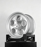 Rines Monobloque Forjados Retro Stance de 17 Pulgadas 8.5J, 19 Pulgadas 9.5J y 20 Pulgadas 10J, 5 Orificios Grandes, Cóncavos Profundos para E30 E36 Mustang C10