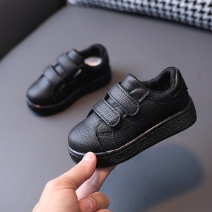 <b>Soft</b> Sole Casual Solid Color Kids School <b>Shoes</b> Children <b>Shoes</b> Boys and Girls Black <b>Shoes</b> for School Kids - Product Image 2
