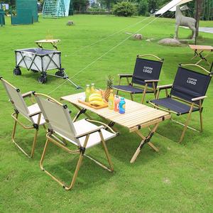 كرسي Kermit بتصميم مخصص قابل للطي ومحمول، مصنوع من قماش أكسفورد المقاوم للماء والحديد، مثالي للأنشطة الخارجية والتخييم والنزهات واستخدام الشاطئ - Product Image 5