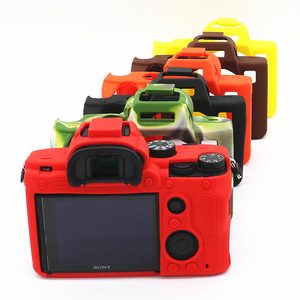 Sac en Silicone souple pour appareil photo, étui en caoutchouc pour <span class=keywords><strong>Sony</strong></span> A7RIII A7M3 A7 <span class=keywords><strong>Mark</strong></span> 3 A7R3 A7III A73 - Product Image 2