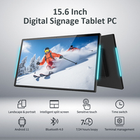 21.5 "dokunmatik ekran Tablet perakende ekran Tablet dokunmatik LCD ekran dijital tabela duvara montaj