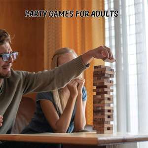 Giocattolo classico <span class=keywords><strong>di</strong></span> legno fatto da te che impilano i <span class=keywords><strong>giochi</strong></span> <span class=keywords><strong>di</strong></span> blocco della torre per bambini e famiglie <span class=keywords><strong>giochi</strong></span> da tavolo Set - Product Image 6