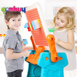 Table d'écriture <span class=keywords><strong>pour</strong></span> enfants avec blocs de construction et tableau à dessin - Product Image 3