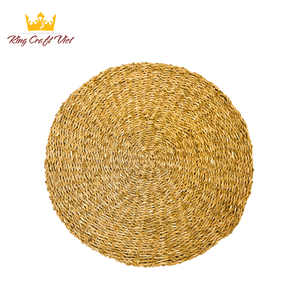 Wholesale Eco-Friendly <b>Seagrass</b> <b>Placemat</b> Classic Minimalist Style Customized Size Table Dinner Decor Sustainable for Restaurants - Product Image 5