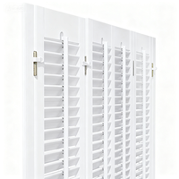 Volets de fenêtre à réduction de bruit à isolation thermique bi-pli pour stores de fenêtres de chambre à coucher produit de stores et de volets