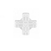 EXtremeRate Schwarzer D-Pad-Knopf für Nintendo Switch Joystick Ersatz-Richtungstasten für NS Switch OLED D-Pad-Version