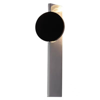Applique Murale LED Moderne Simple à Effet Ombre, Orientable, Design Ondulé, pour Salon, Chambre, Escalier, Couloir, Ambiance