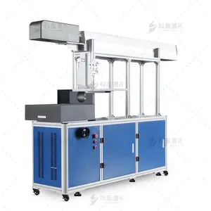 RECI 3d Dynamic Focus Laser beschriftung maschine 3d Co2 Laser beschriftung maschine Laser beschriftung maschinen mit großem Arbeits bereich