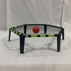 Série de jeux de balles rebondissantes du Pentagone lancer une <span class=keywords><strong>balle</strong></span> de jeu en plein air Logo personnalisé ballon de plage Yard Sports <span class=keywords><strong>Spikeball</strong></span> Set - Product Image 2