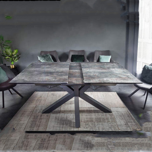 Car berry New Design Großhandel Tisch A Manger Moderne Luxus Y-Form Marmor Stein Rock Board Tischplatte Esstische - Product Image 1