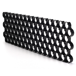 Custom 6S15P Cylindrical Lithium Cell Honeycomb Tray Battery Pack Spacer <b>Bracket</b> 21700 Battery Holder - Product Image 3