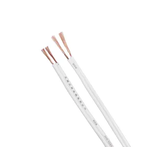 RVB fio elétrico atacado cobre condutor fio elétrico 2.5mm PVC isolado não-bainha plana fio elétrico cop