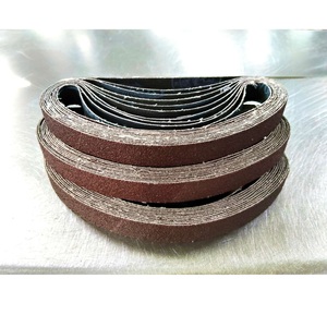 High Performance <b>Abrasive</b> Sanding Belt Aluminum Oxide Grinding Belt for Wood Furniture Metal Polishing OEM Supplier - Product Image 1